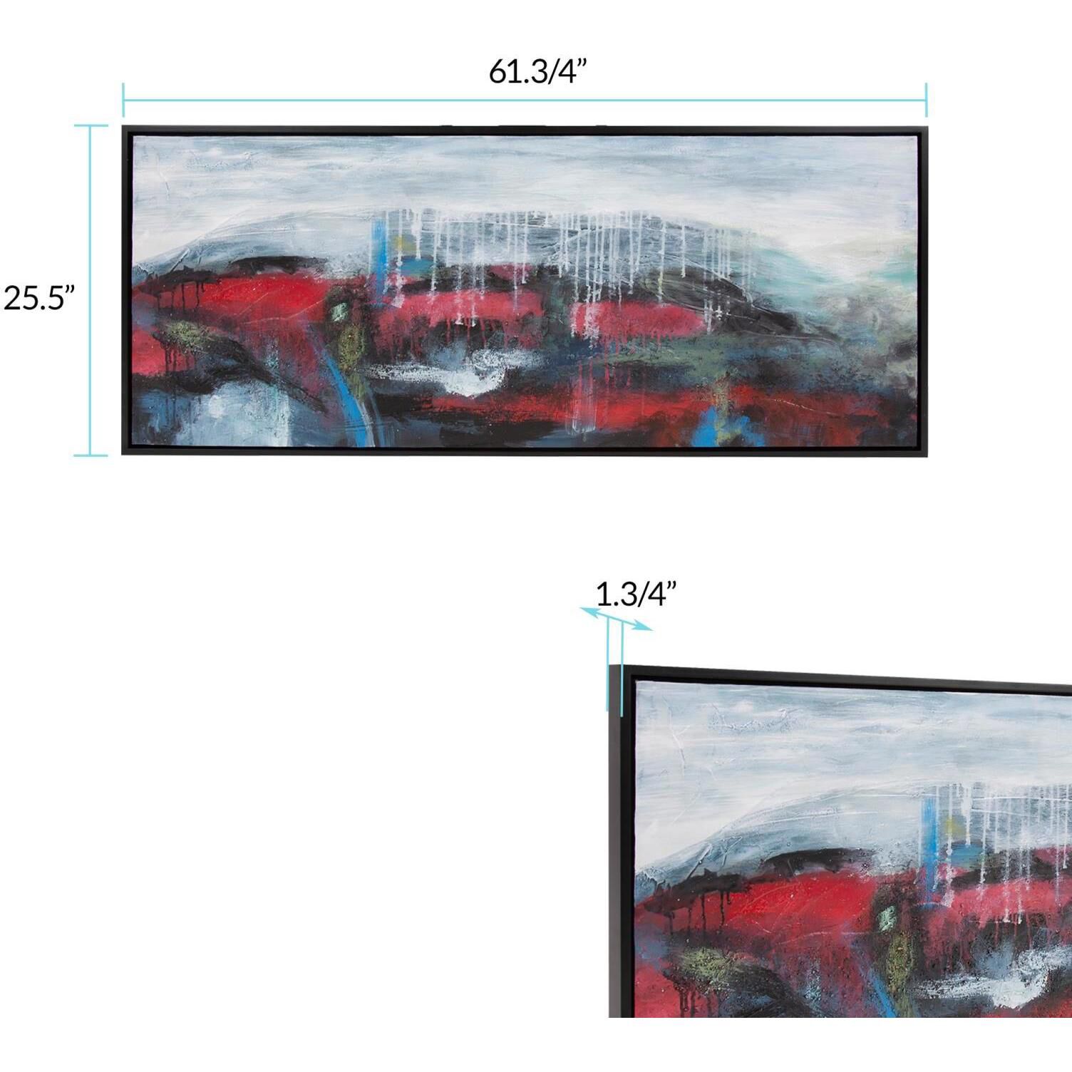 Call It Dreamy 61.75 X 25.5 inch Hand Painted Original Art